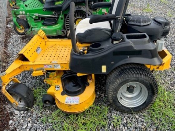 Hustler mower bagger