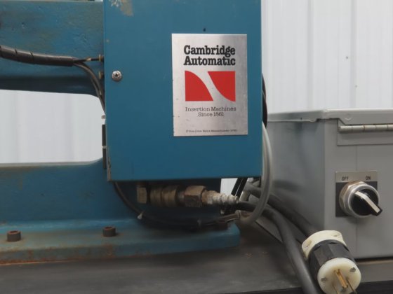 Cambridge AE2001 Automatic Rivet Machine