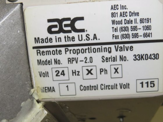 Foremost Machine Builders PEF-2 Screw