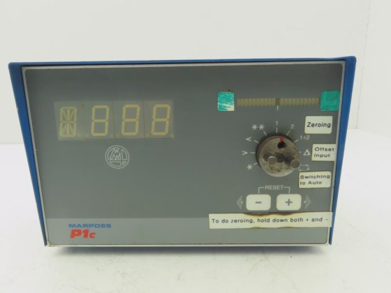 Marposs P1c Controller For Simple