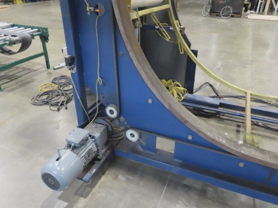 Lantech 200/90 Lanringer Shrink Wrapper Horizontal Automatic Conveyor ...