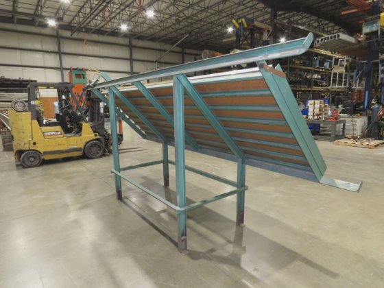 RM Evans Ezy Frame 4'x 12' Face Frame Assembly Pneumatic Clamp Table 45 ...