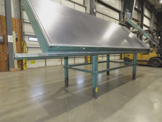 RM Evans Ezy Frame 4'x 12' Face Frame Assembly Pneumatic Clamp Table 45 ...