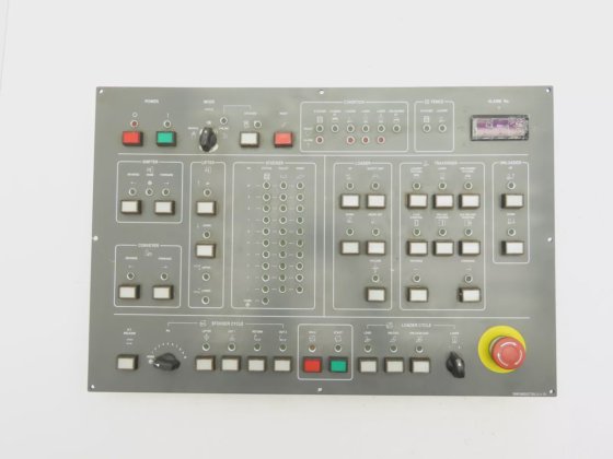 Mazak CNC Lathe Control Panel