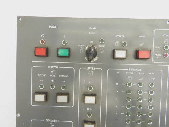 Mazak CNC Lathe Control Panel
