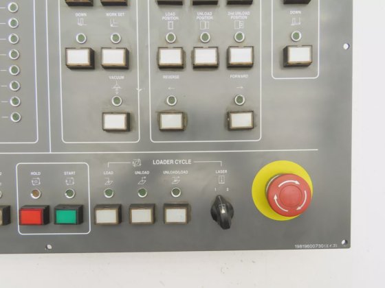 Mazak CNC Lathe Control Panel