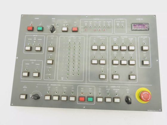 Mazak CNC Lathe Control Panel