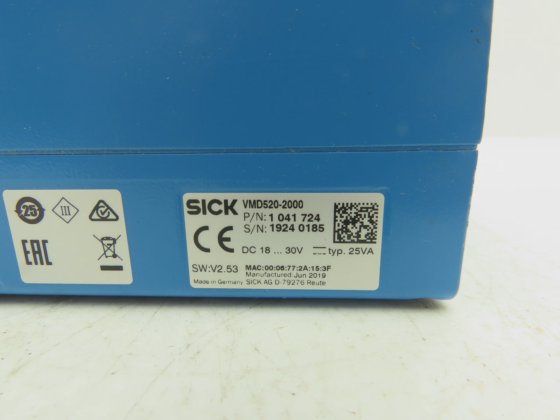Sick VMD520-2000 Volume Measurement Device