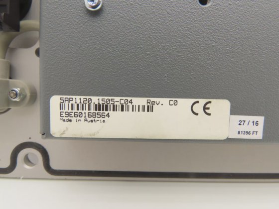 B&R 5AP1120-1505-C04 Panel PC 2100