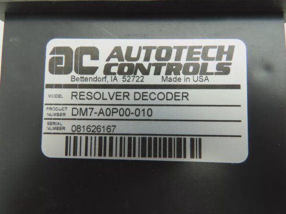 Autotech DM7-A0P00-010 Programmable Resolver Decoder