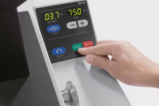 颚式粉碎仪 BB 50 紧凑的台式型号