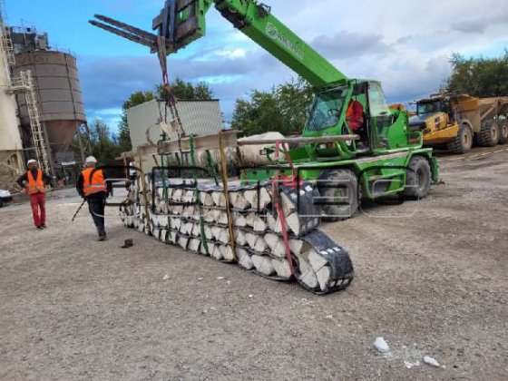 THORWESTENドライミキシングプラント機械