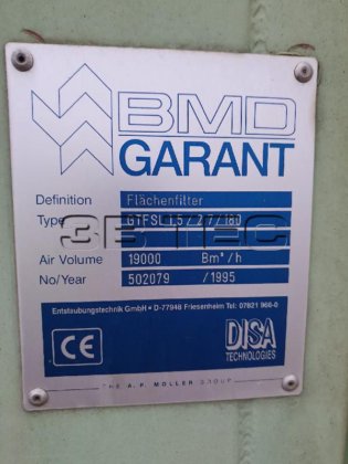 BMD GARANT 除尘设备 机械