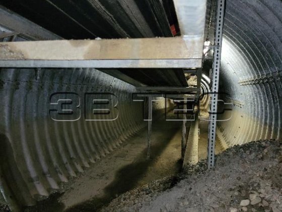 BLEICHERT ROHR 積込みコンベアとトンネル排出コンベア コンベアベルトとコンベアベルトシステム