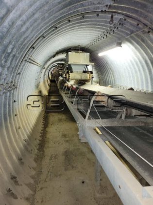 BLEICHERT ROHR 積込みコンベアとトンネル排出コンベア コンベアベルトとコンベアベルトシステム