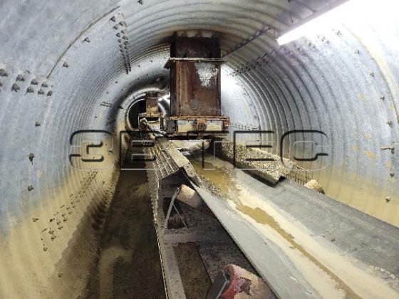 BLEICHERT ROHR 積込みコンベアとトンネル排出コンベア コンベアベルトとコンベアベルトシステム