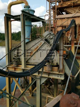 GFA/メッツォミネラル社製2000x1200スクリーニングプラント