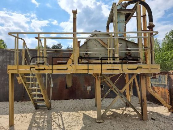 GFA/メッツォミネラル社製2000x1200スクリーニングプラント