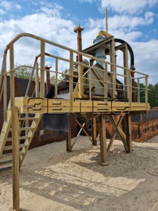 GFA/メッツォミネラル社製2000x1200スクリーニングプラント