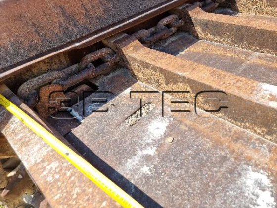 エプロンフィーダー 13/1250 コンベヤーベルトおよびコンベヤーベルトシステム