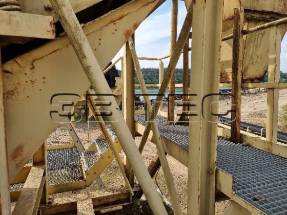 フォートマイヤー社製砂採取プラント完成品