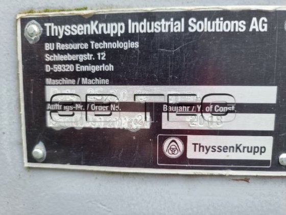 蒂森克虏伯直线筛分设备