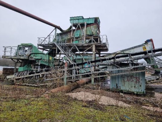 BRÄUER screening tower wet screening