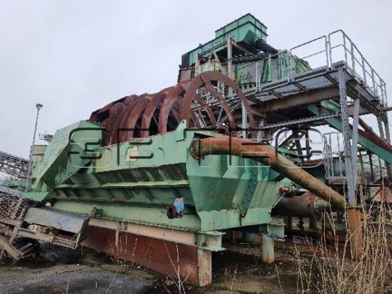BRÄUER screening tower wet screening