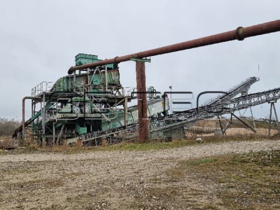 BRÄUER screening tower wet screening