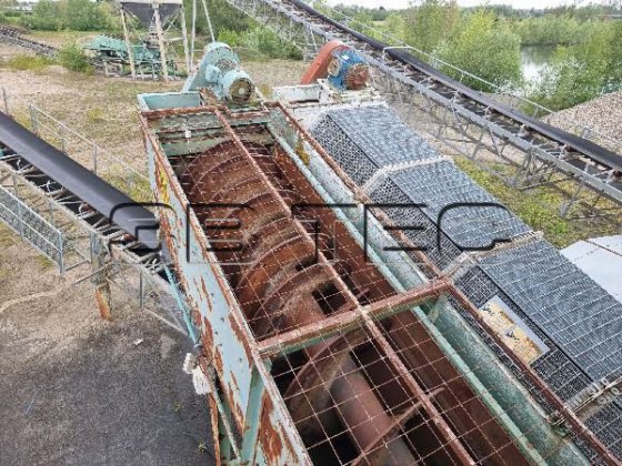 BRÄUER screening tower wet screening
