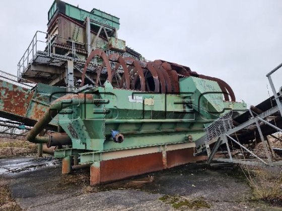 BRÄUER screening tower wet screening