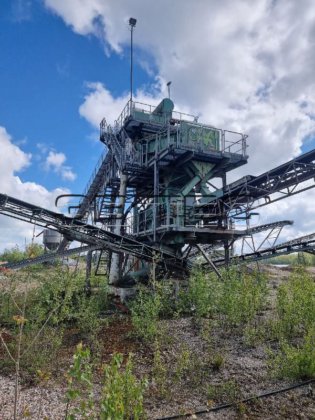 BRÄUER screening tower wet screening