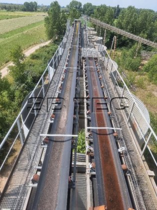 ハンバッハ 1350 m³ 容量 サイロ機械