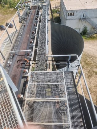 汉巴赫 1350 立方米容量筒仓机械