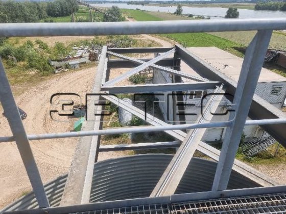 汉巴赫 1350 立方米容量筒仓机械