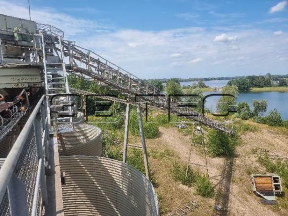 汉巴赫 1350 立方米容量筒仓机械