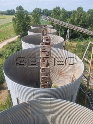 汉巴赫 1350 立方米容量筒仓机械