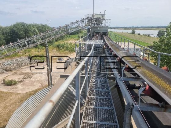 汉巴赫 1350 立方米容量筒仓机械