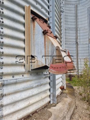 ハンバッハ 1350 m³ 容量 サイロ機械