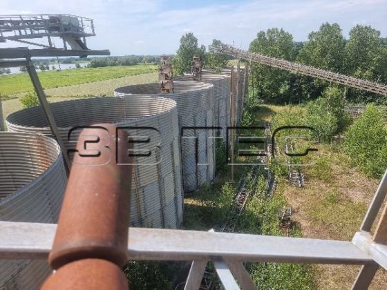 汉巴赫 1350 立方米容量筒仓机械