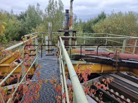 レーキング機構付き濃縮機