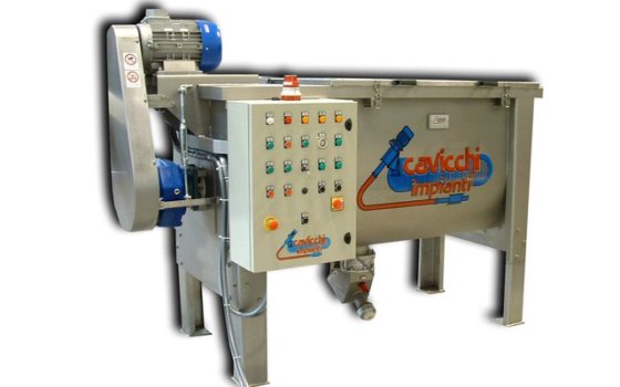 Horizontale Mischer Mod. MOR