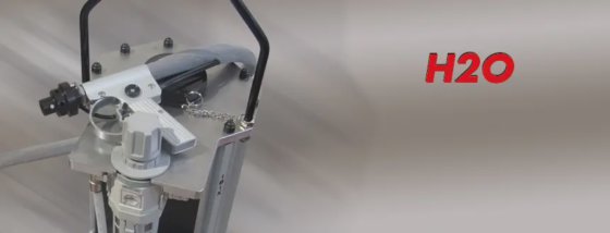 Blasting unit H2O
