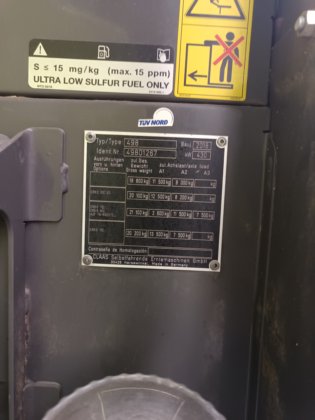 二手克拉斯950青贮机青储机