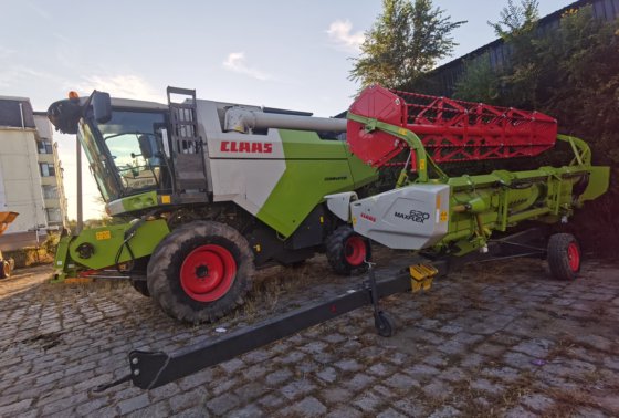 2023年克拉斯370小麦收割机，联合收割机