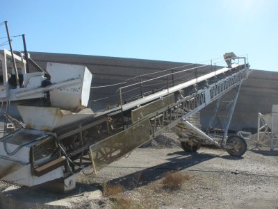 Radial Stacker Conveyors in United
