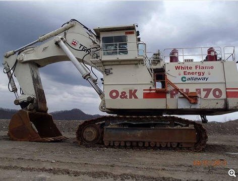 O & K RH170 in