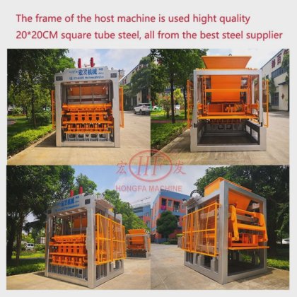 Automatic Concrete Block Making Machine