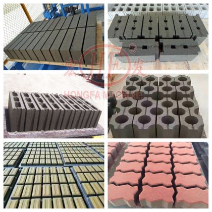 Automatic Concrete Block Making Machine