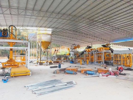 Qt10-15f Automatic Block Making Machine